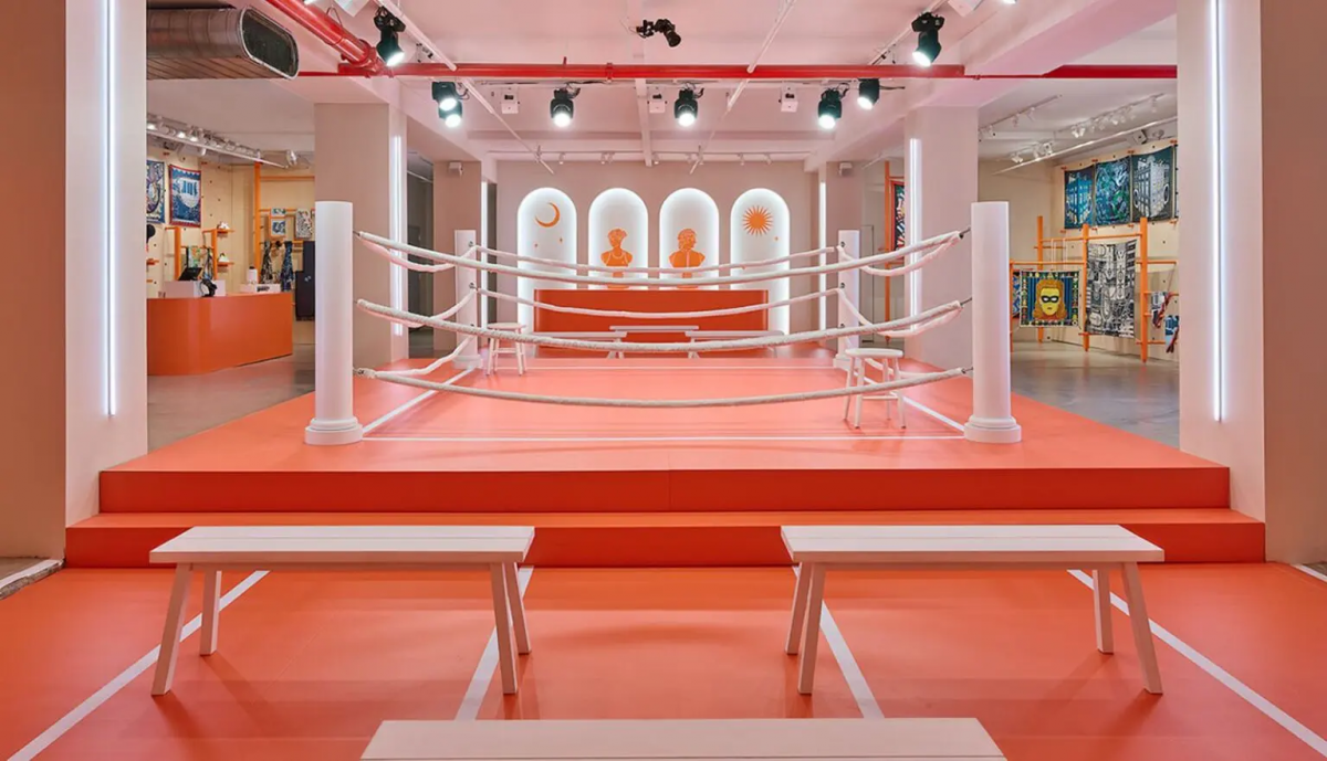 Спортивный зал Hermes — архитектурный перфоманс в мире фитнеса Спортивный зал Hermes — архитектурный перфоманс в мире фитнеса