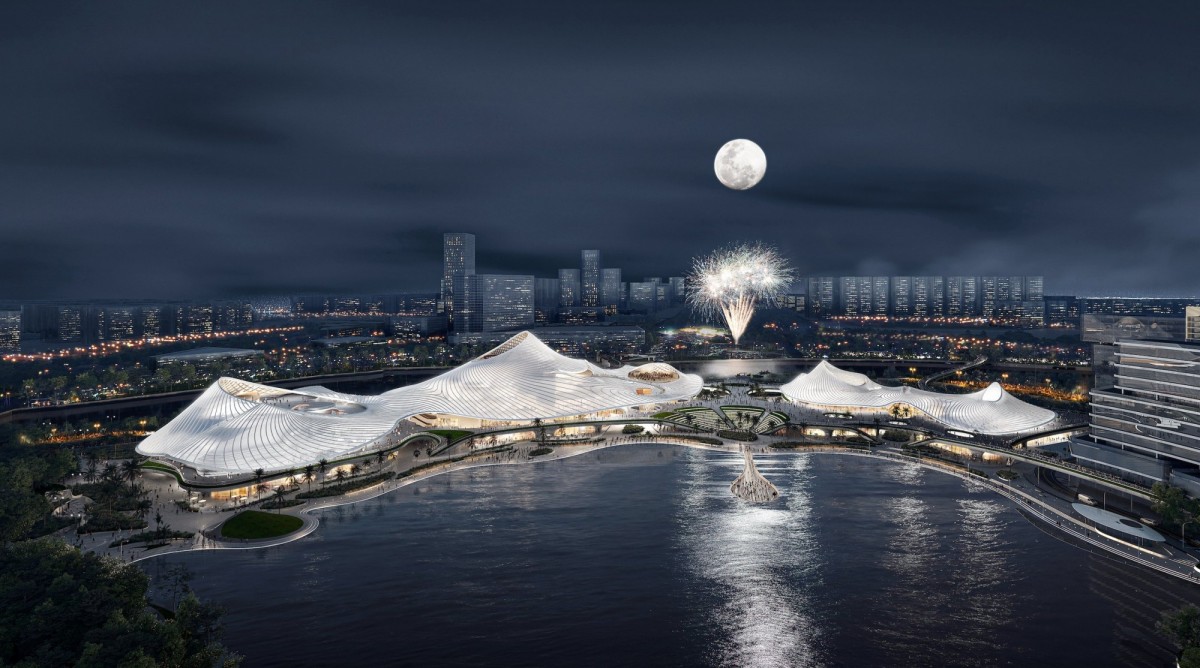 Художественный центр от MAD Architects — оазис тишины посреди небоскребов Художественный центр от MAD Architects — оазис тишины посреди небоскребов