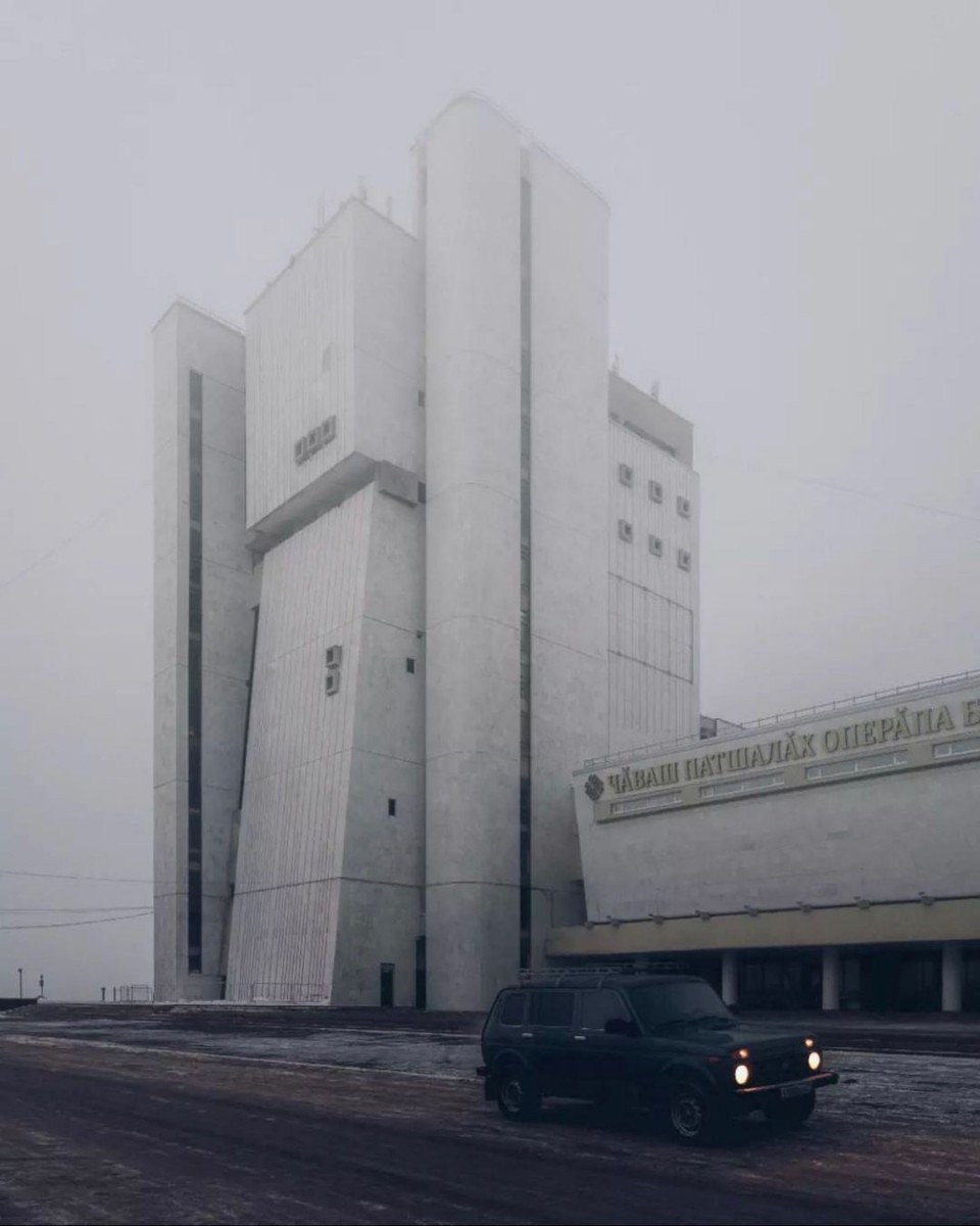 Чувашский государственный театр оперы и балета – киберпанк в архитектуре Чувашский государственный театр оперы и балета – киберпанк в архитектуре
