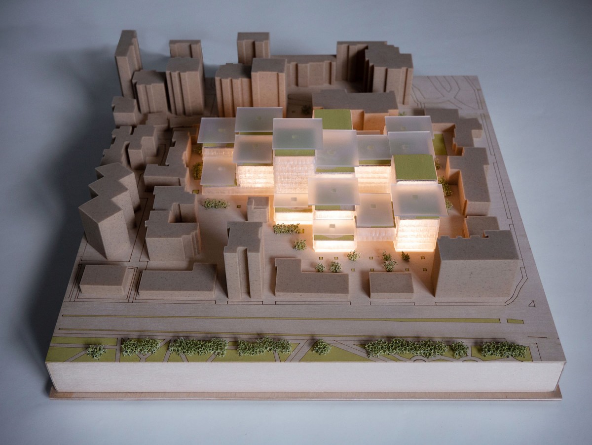 Прозрачное здание администрации в Албании Прозрачное здание администрации в Албании