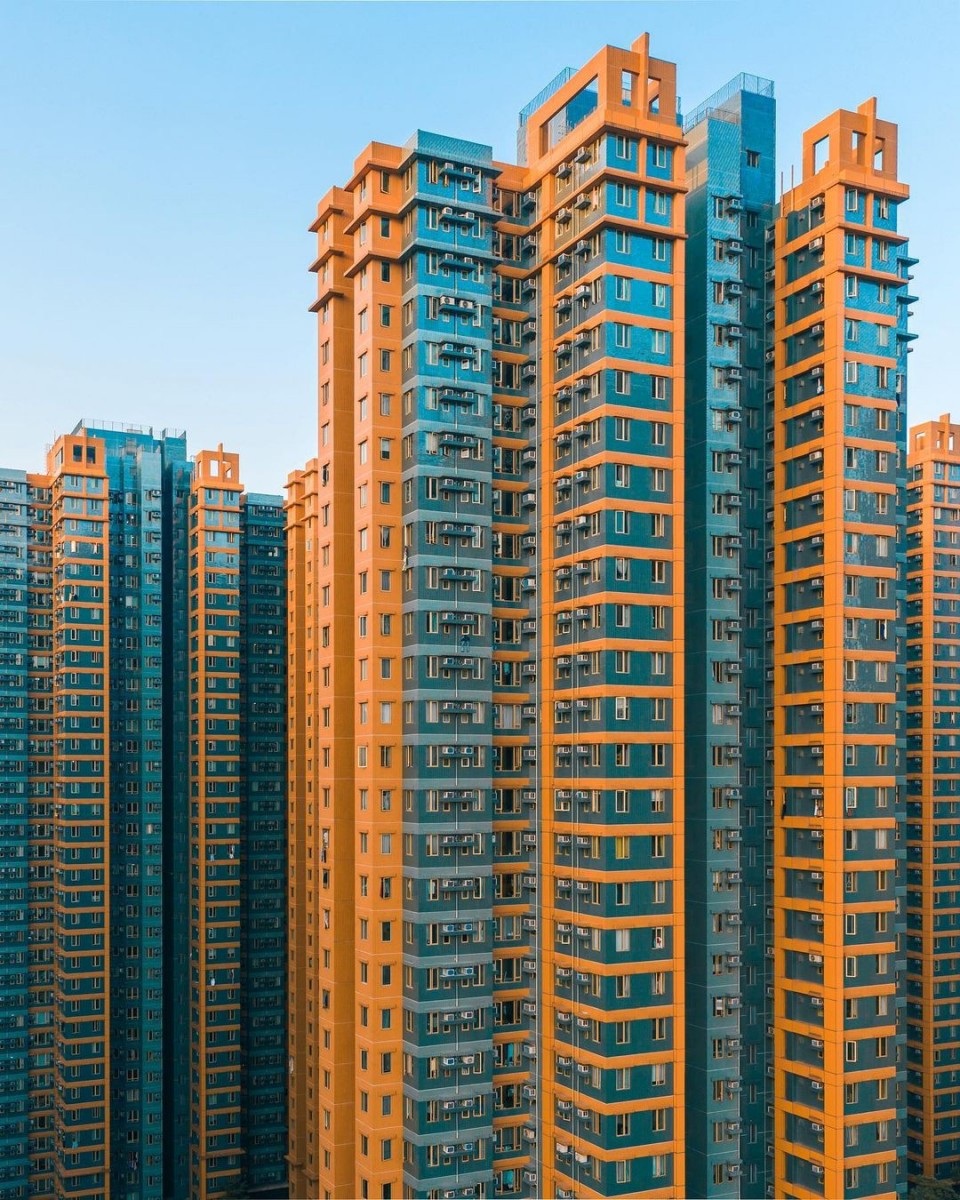 «Бетонные джунгли» Гонконга глазами Мэнсона Йима «Бетонные джунгли» Гонконга глазами Мэнсона Йима