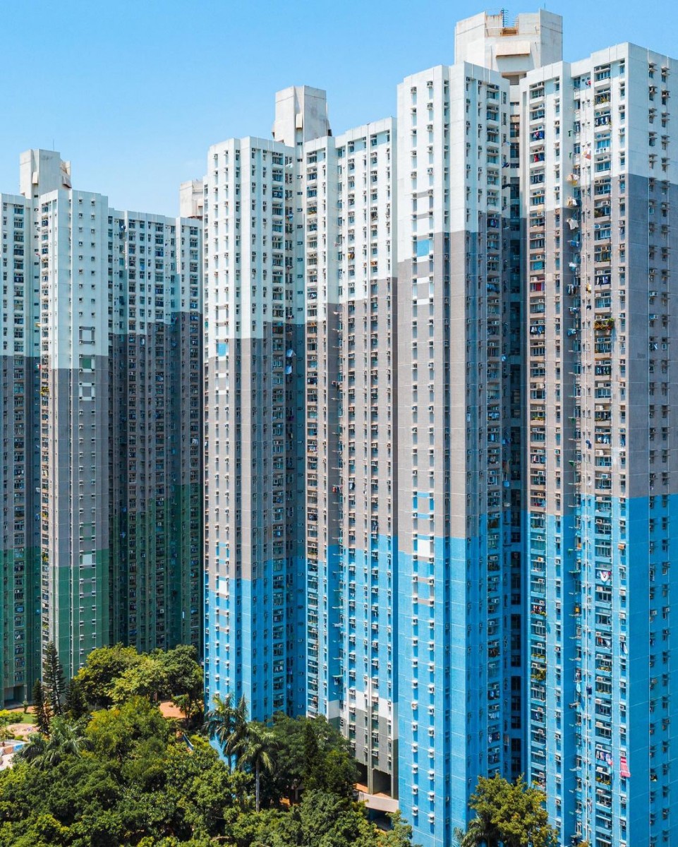 «Бетонные джунгли» Гонконга глазами Мэнсона Йима «Бетонные джунгли» Гонконга глазами Мэнсона Йима