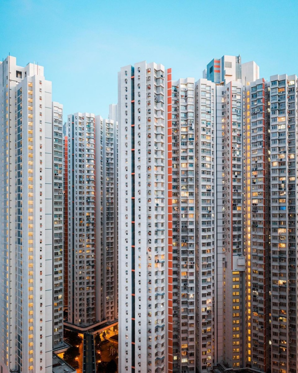 «Бетонные джунгли» Гонконга глазами Мэнсона Йима «Бетонные джунгли» Гонконга глазами Мэнсона Йима