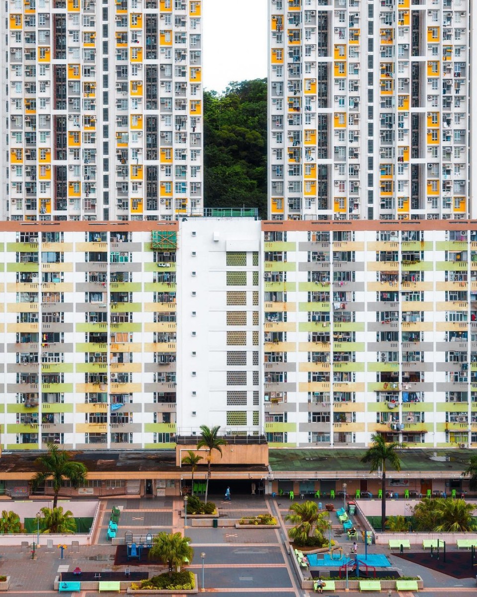 «Бетонные джунгли» Гонконга глазами Мэнсона Йима «Бетонные джунгли» Гонконга глазами Мэнсона Йима