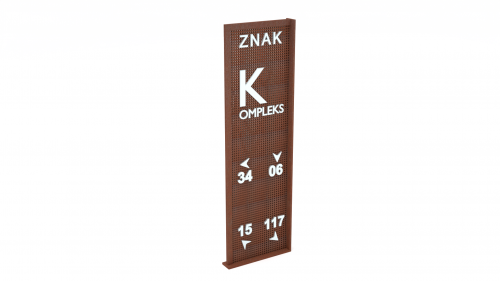 Стенды из стали Кортен