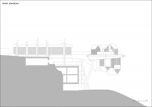 СПА-центр парящий над горизонтом
