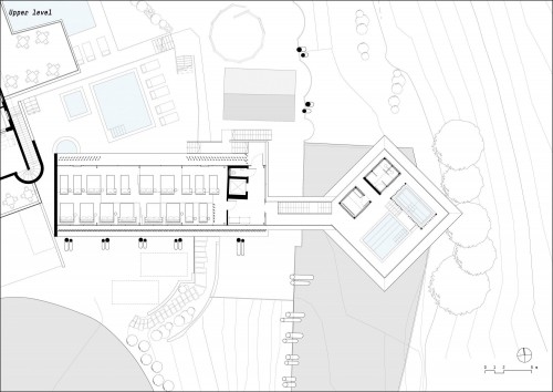 СПА-центр парящий над горизонтом
