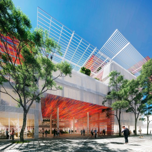 Прозрачное здание администрации в Албании Прозрачное здание администрации в Албании