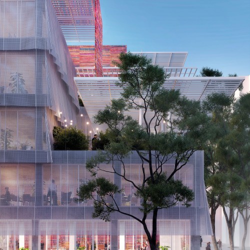 Прозрачное здание администрации в Албании Прозрачное здание администрации в Албании