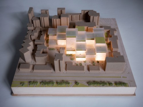 Прозрачное здание администрации в Албании Прозрачное здание администрации в Албании