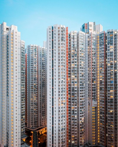 «Бетонные джунгли» Гонконга глазами Мэнсона Йима «Бетонные джунгли» Гонконга глазами Мэнсона Йима