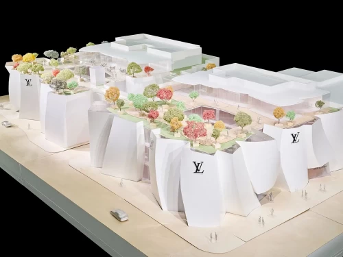 Последняя работа великого Фрэнка Гери — флагман Louis Vuitton в Беверли-Хиллз Последняя работа великого Фрэнка Гери — флагман Louis Vuitton в Беверли-Хиллз