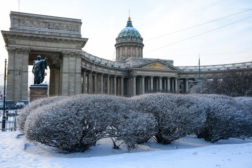 Зимняя прогулка по Санкт-Петербургу на Старый Новый год