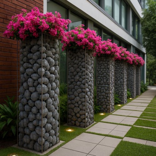 Что такое габионы? Что такое габионы?