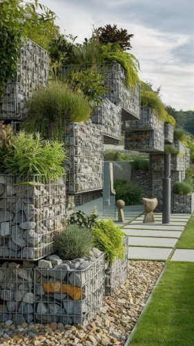 Что такое габионы? Что такое габионы?