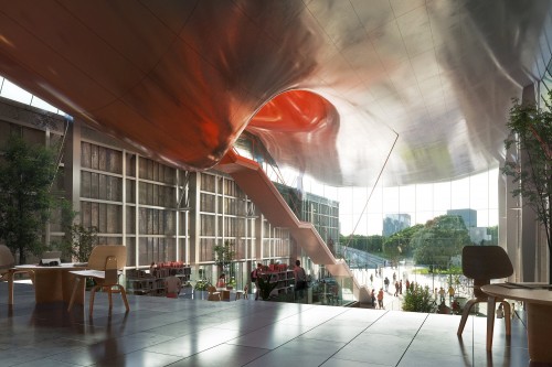 Современный взгляд на промышленную реновацию от MAD Architects