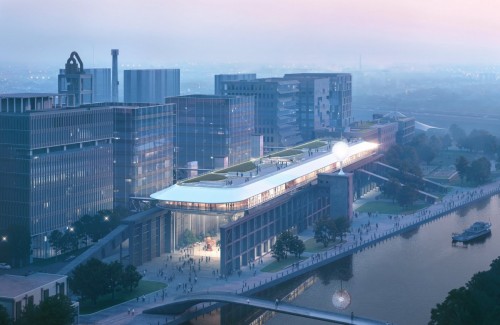 Современный взгляд на промышленную реновацию от MAD Architects Современный взгляд на промышленную реновацию от MAD Architects