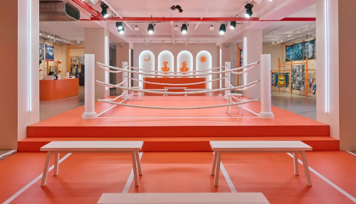 Спортивный зал Hermes — архитектурный перфоманс в мире фитнеса Спортивный зал Hermes — архитектурный перфоманс в мире фитнеса