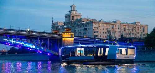В Москве запустили электрический общественный речной транспорт