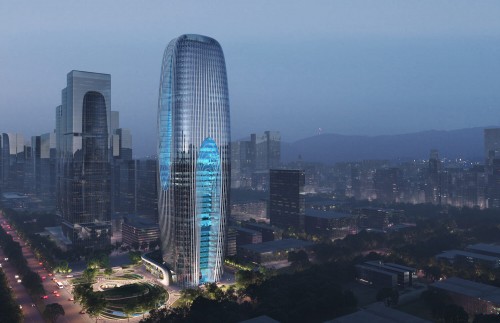 Zaha Hadid Architects построит в Китае башню Daxia