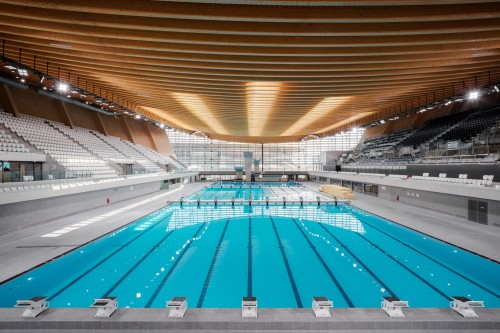 Завершено строительство Центра водных видов спорта для Олимпийских игр 2024