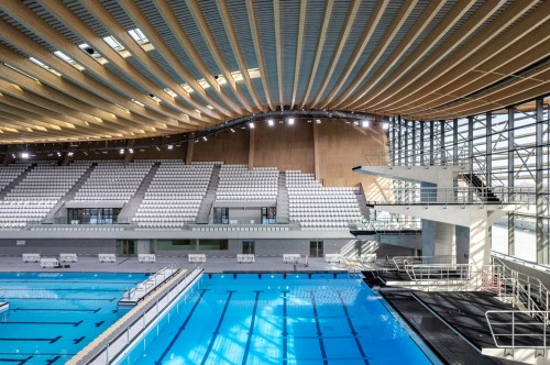 Завершено строительство Центра водных видов спорта для Олимпийских игр 2024