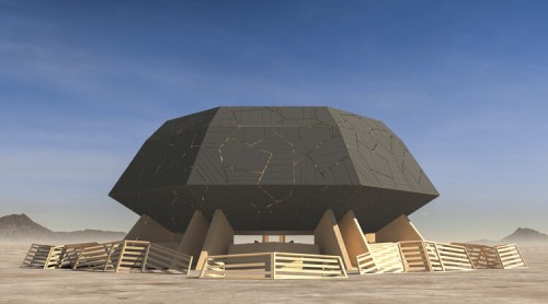 Каким будет главный храм фестиваля Burning Man 2025