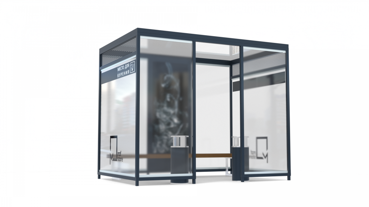 Павильон для курения ПК-21.1.1 Павильон для курения ПК-21.1.1