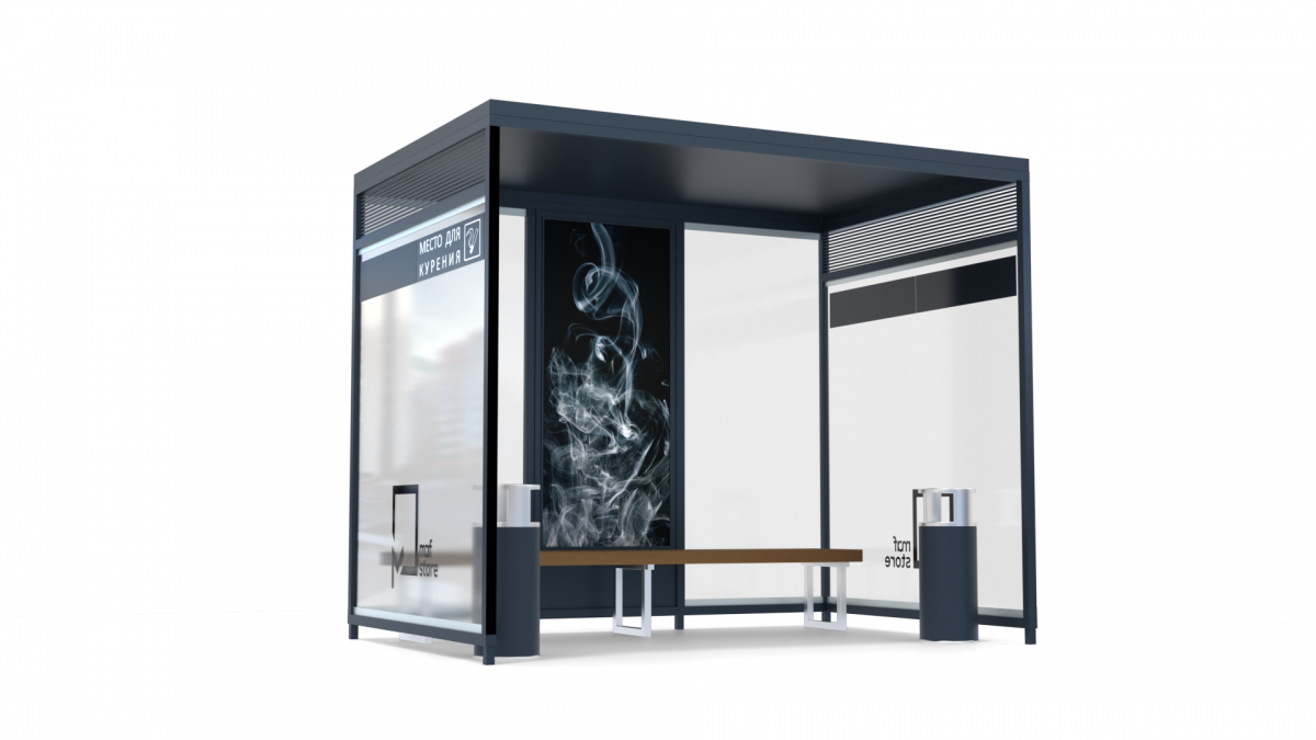 Павильон для курения ПК-21.1 Павильон для курения ПК-21.1