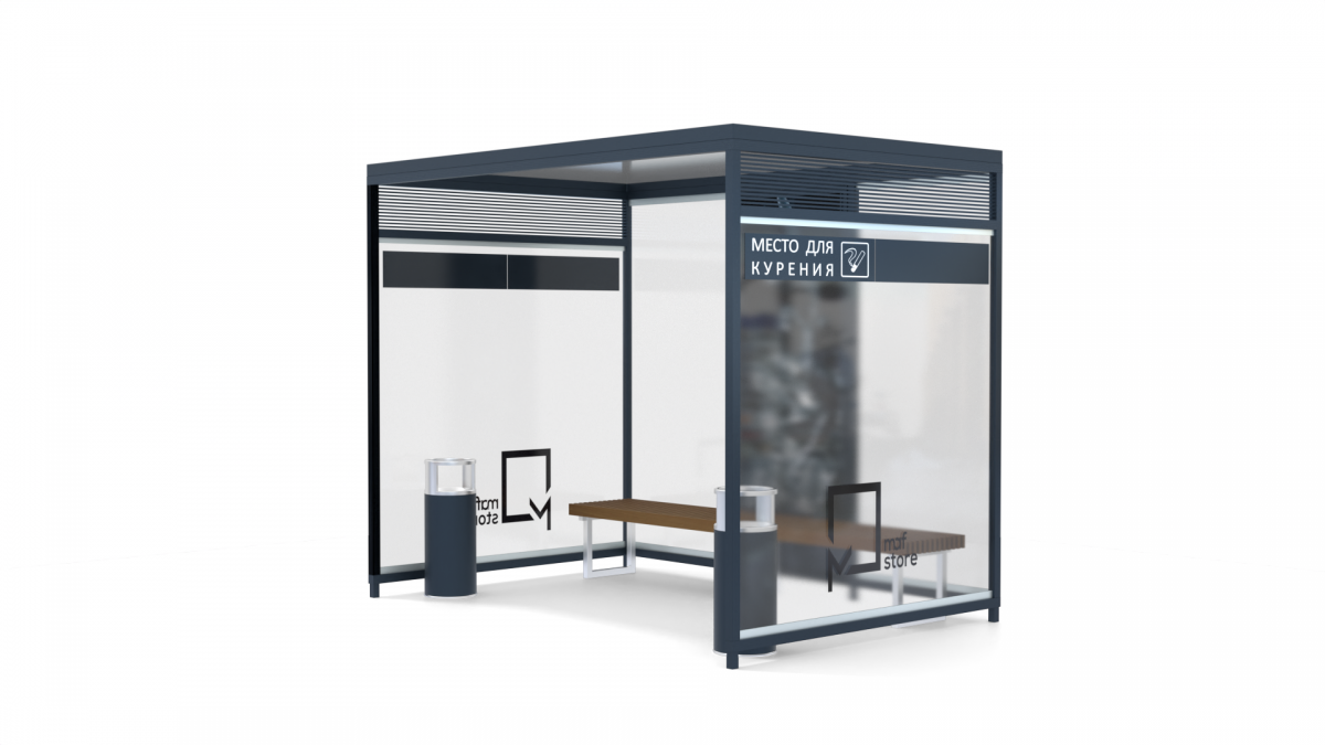 Павильон для курения ПК-21.1 Павильон для курения ПК-21.1