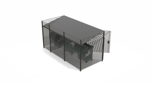 Контейнерная площадка КПМО-3.3К Контейнерная площадка КПМО-3.3К