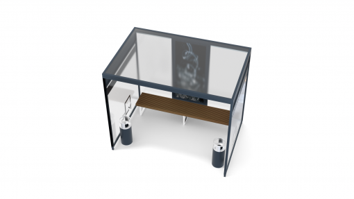 Павильон для курения ПК-21.1 Павильон для курения ПК-21.1