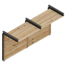 Навес-Пергола МН-19.7 Навес-Пергола МН-19.7