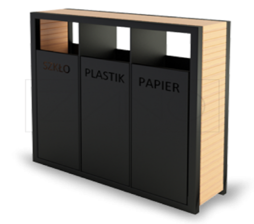 Урна для раздельного сбора - УРСА 3.1 Урна для раздельного сбора - УРСА 3.1